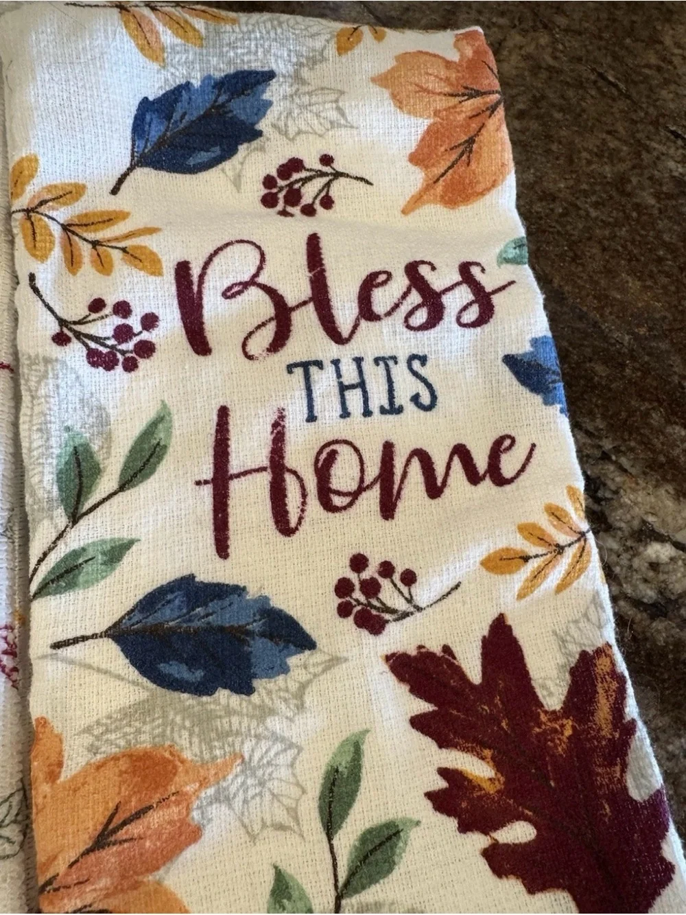 6 Pc Fall Harvest Kitchen Decor Lot Towels Signs Farmhouse Pumpkin Truck